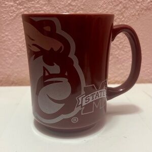 Mississippi State Bulldogs Coffee Mug Cup Logo Maroon Ceramic Memory Company